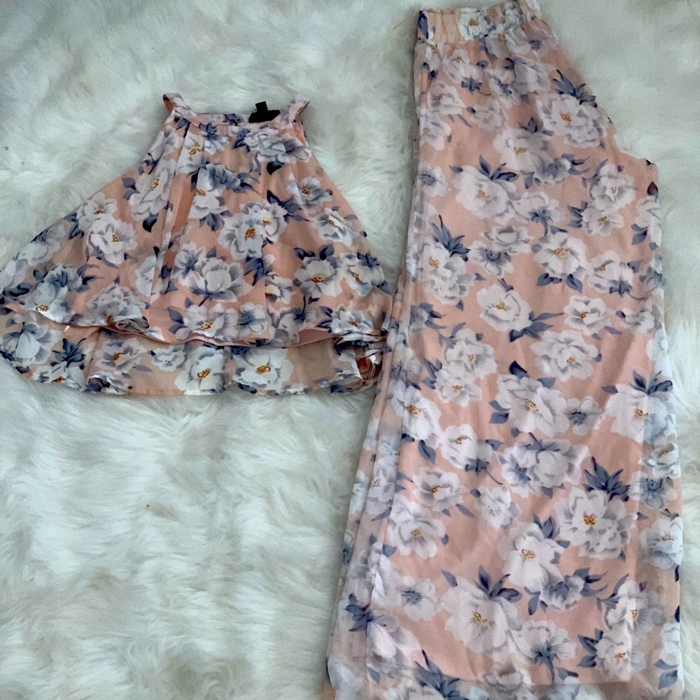 Floral Pant Set